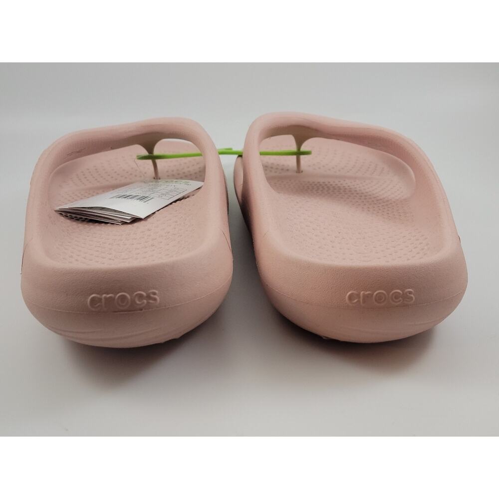 Crocs Mellow Recovery Flip Flops Men's Size 12 Pink Clay NWT - Picture 2 of 4
